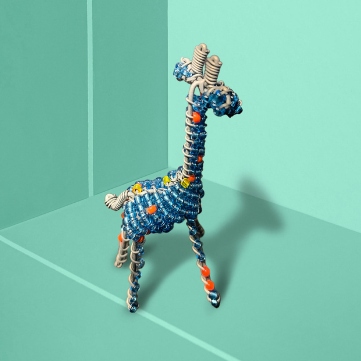 beaded baby giraffe — African Authentics